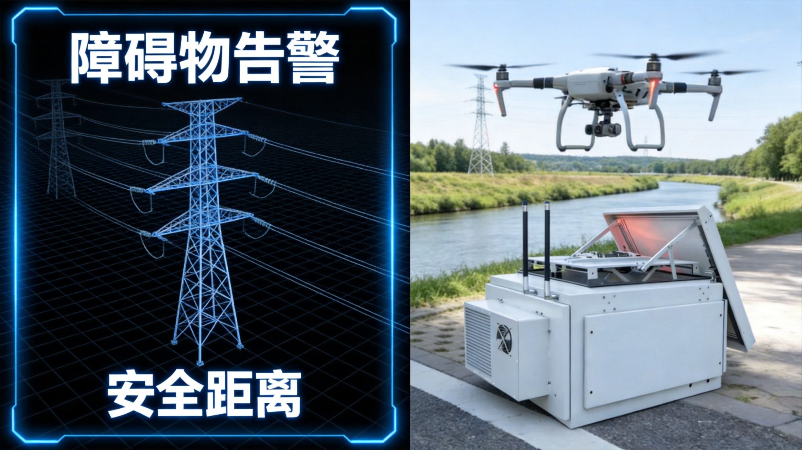巡检距离告警示意图