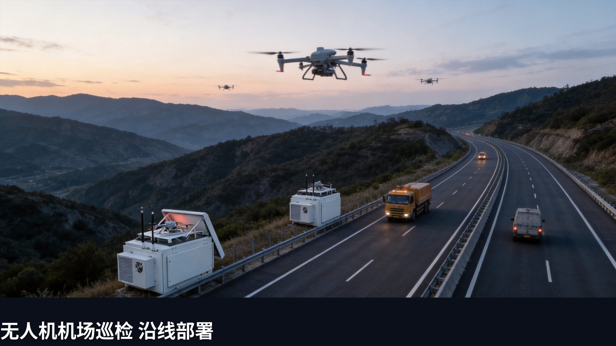 机场沿线部署示意图